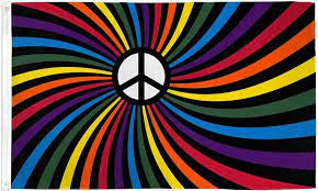 Rainbow Peace Flag #15