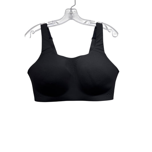 Victorias Secret Seamless Black Sports Bra Size 38D With Adjustable Straps & Breathable Fabric Design #6376