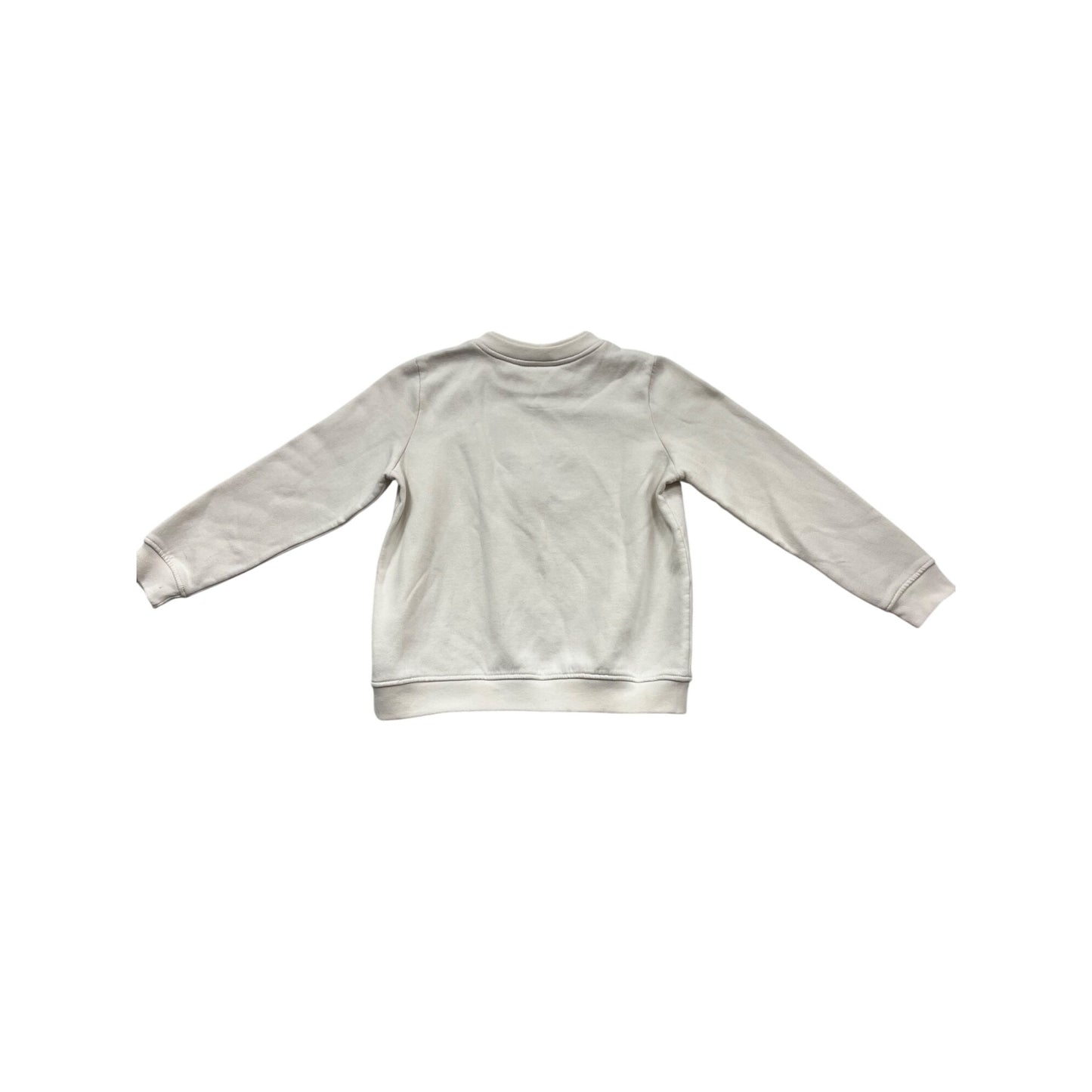 Studio Works Petite Medium White Snowman Sweatshirt #100C