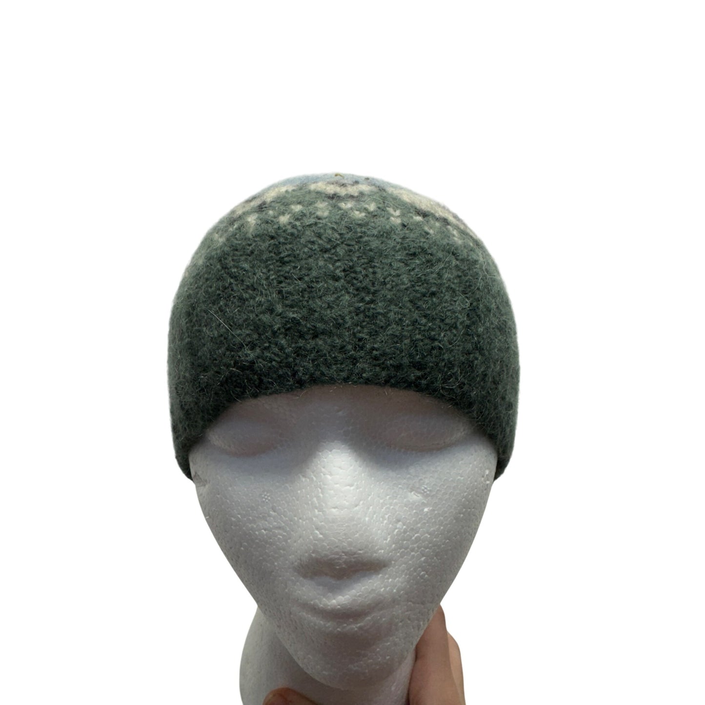 Handmade Sheep Pattern Wool Hat #5599