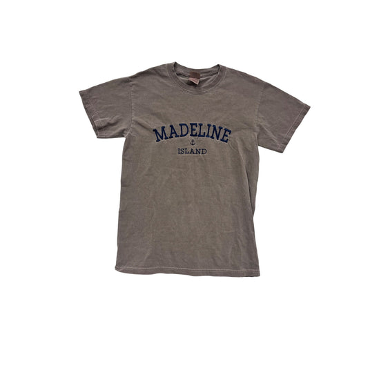 Madeline Island Graphic T-Shirt Brown S #272A