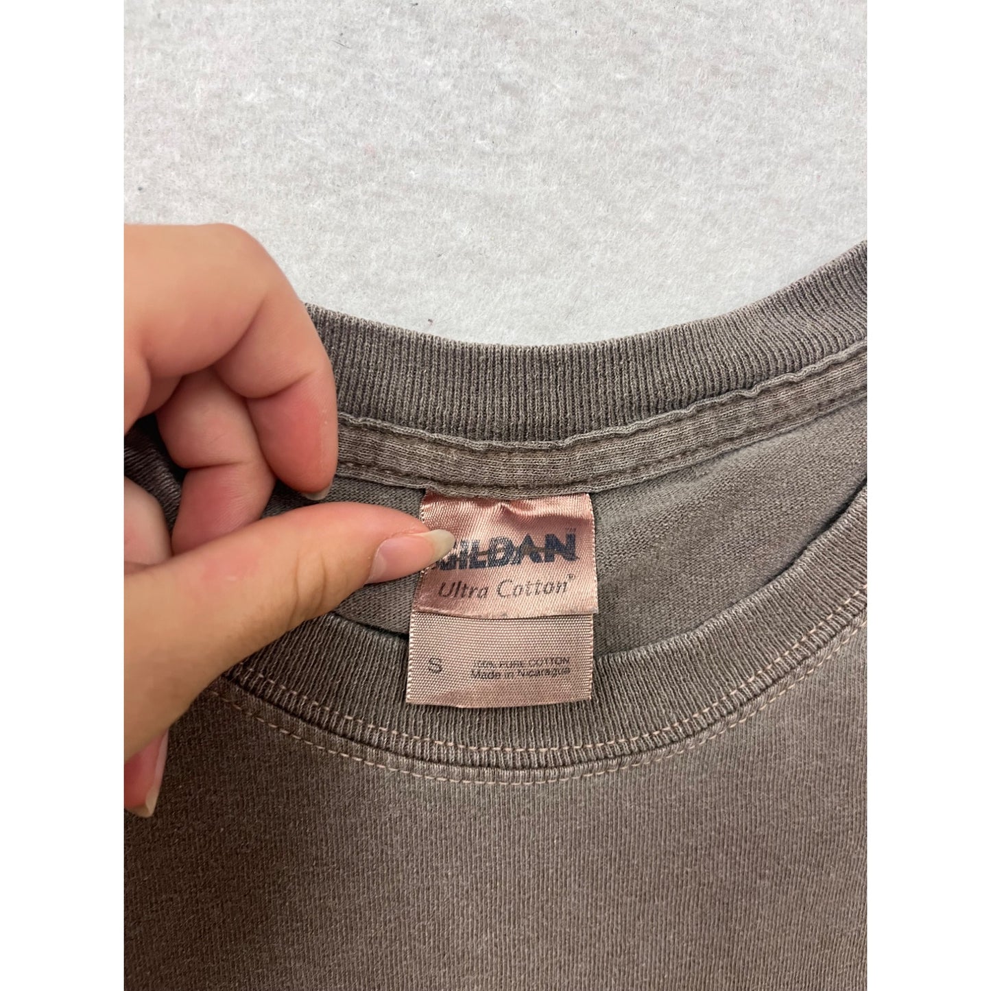 Madeline Island Graphic T-Shirt Brown S #272A