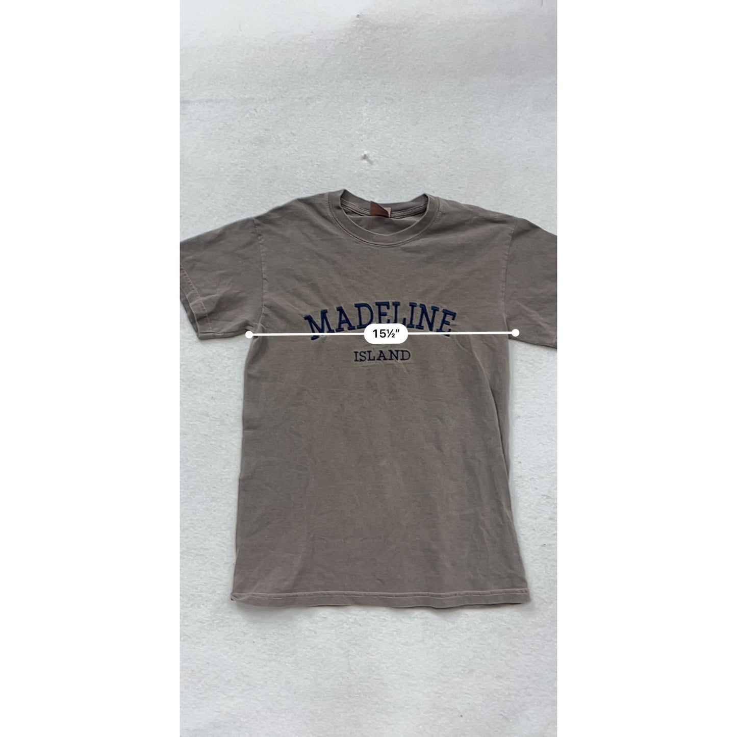 Madeline Island Graphic T-Shirt Brown S #272A