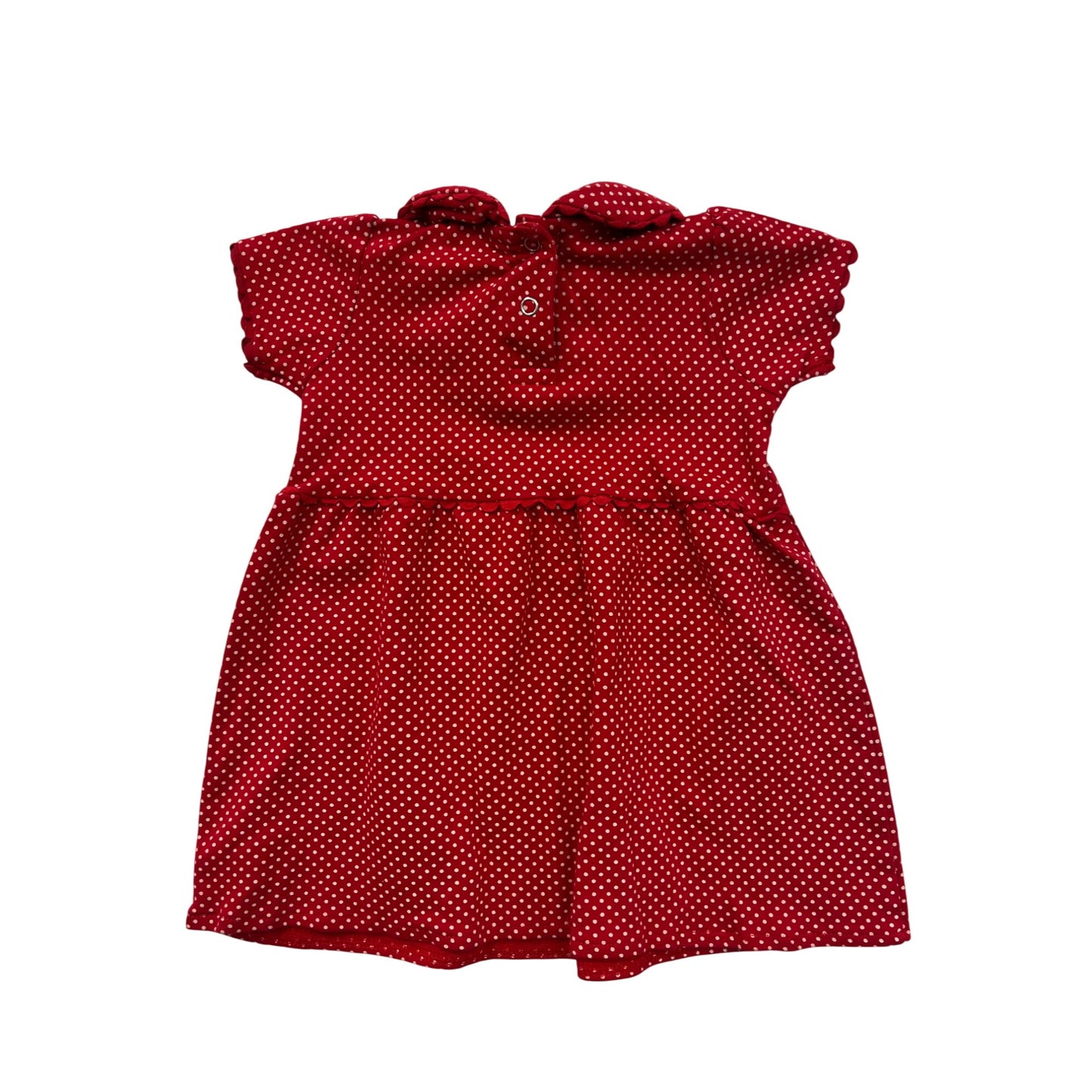 Ohio State Size 18M Baby Girl Polka Dot Dress #6547