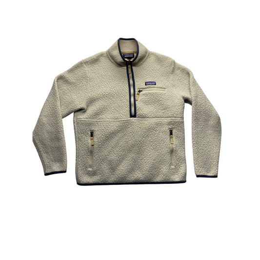 Patagonia Womens Small Cream Fleece Pullover #7295