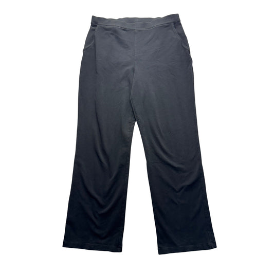 L.L.Bean Black Cotton Lycra Blend M Pants #9165