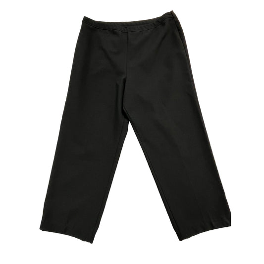 Women's BEND OVER Black Pull-On Slacks #2562