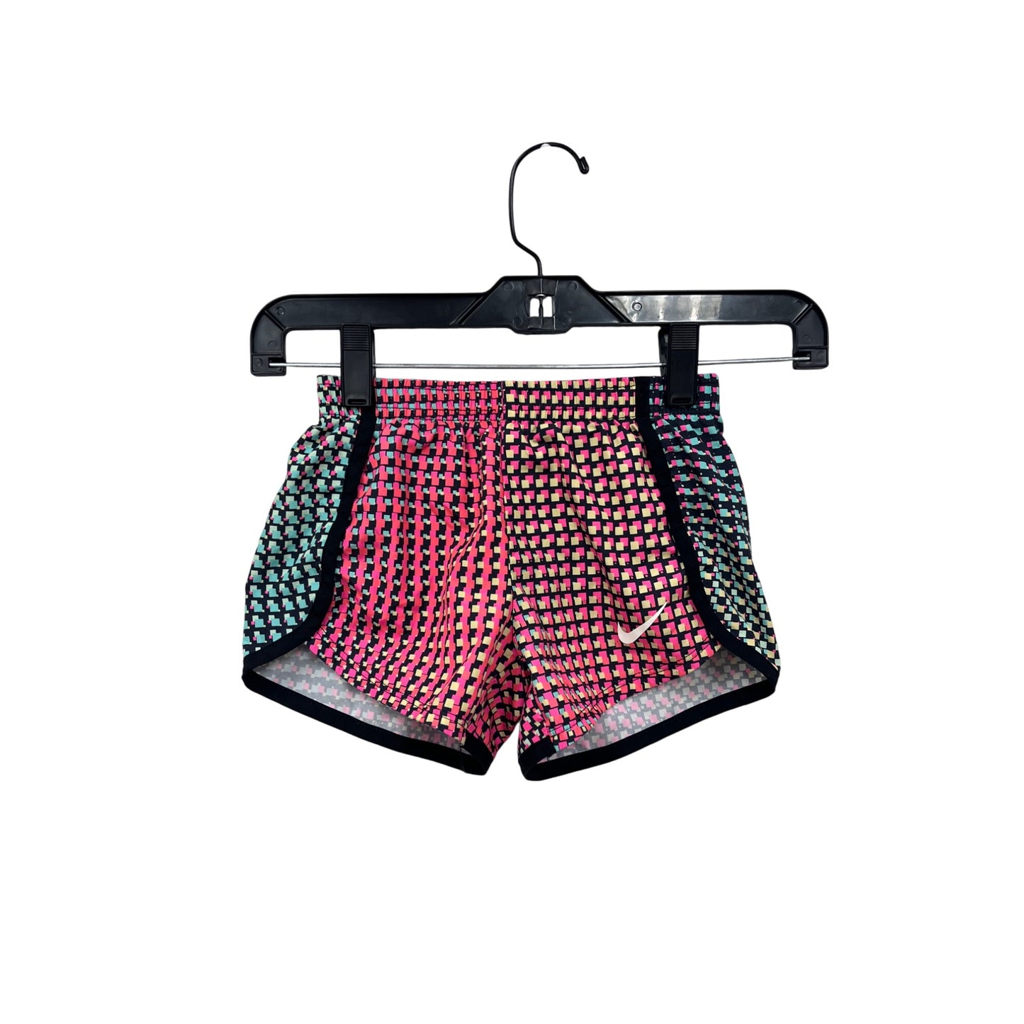 Nike Dri-Fit Shorts Size XS 4 Yrs Multicolor Pattern #8289