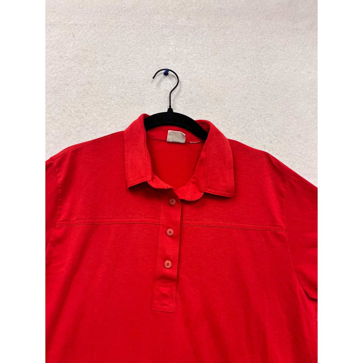 Vintage Picket & Post Red Polo Shirt Size L 100% Cotton #724A