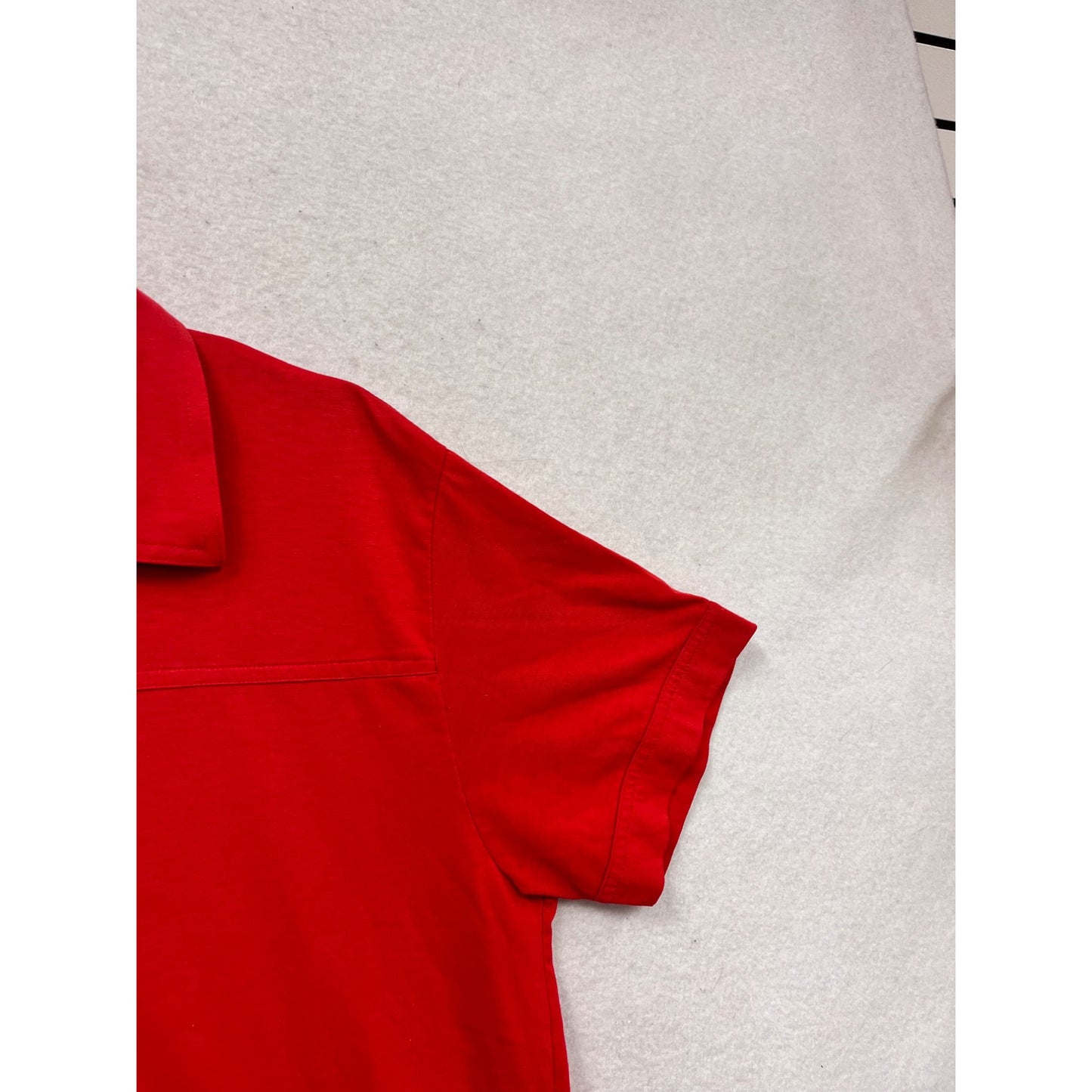 Vintage Picket & Post Red Polo Shirt Size L 100% Cotton #724A