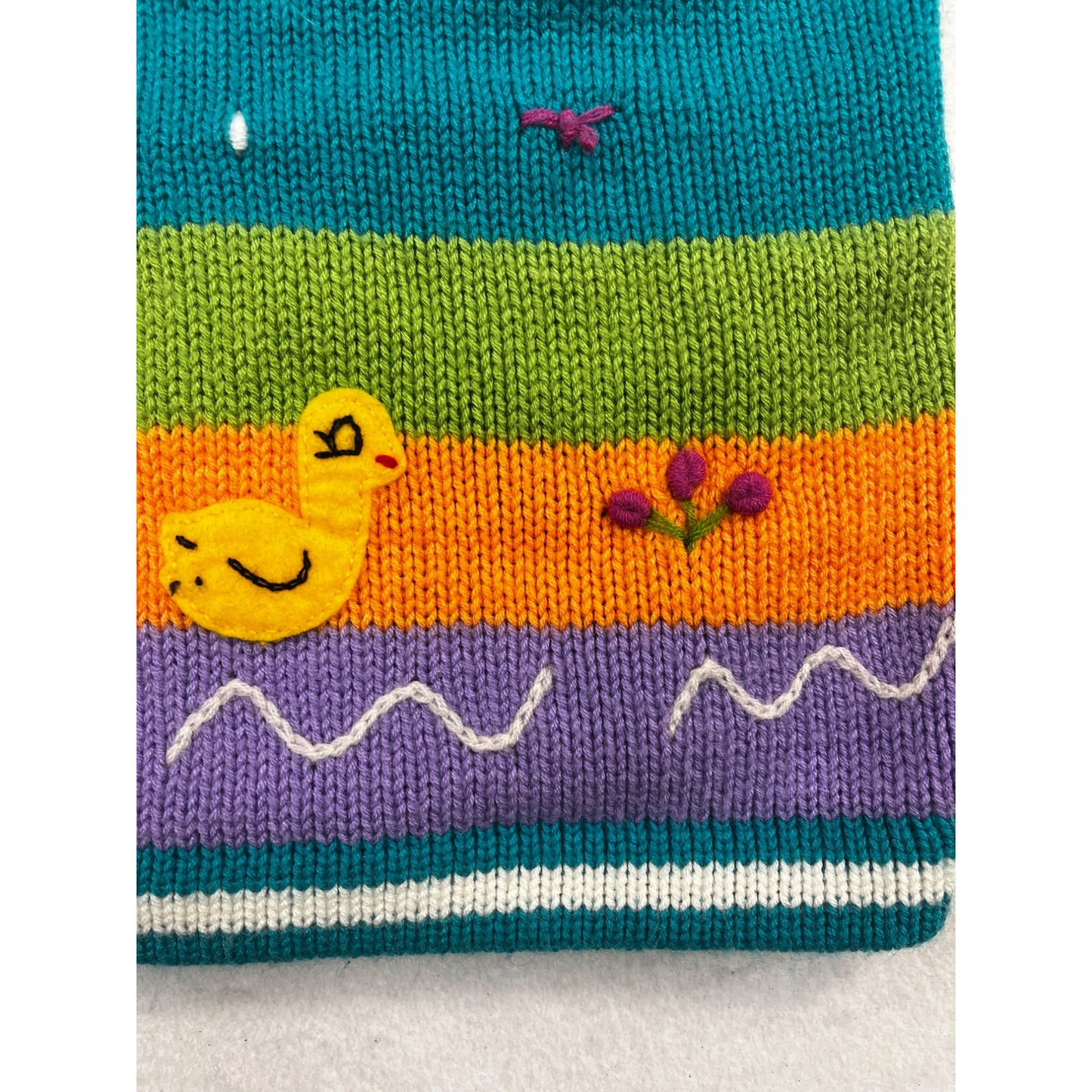 Kids Unique Hand Knitted Sweater #2378