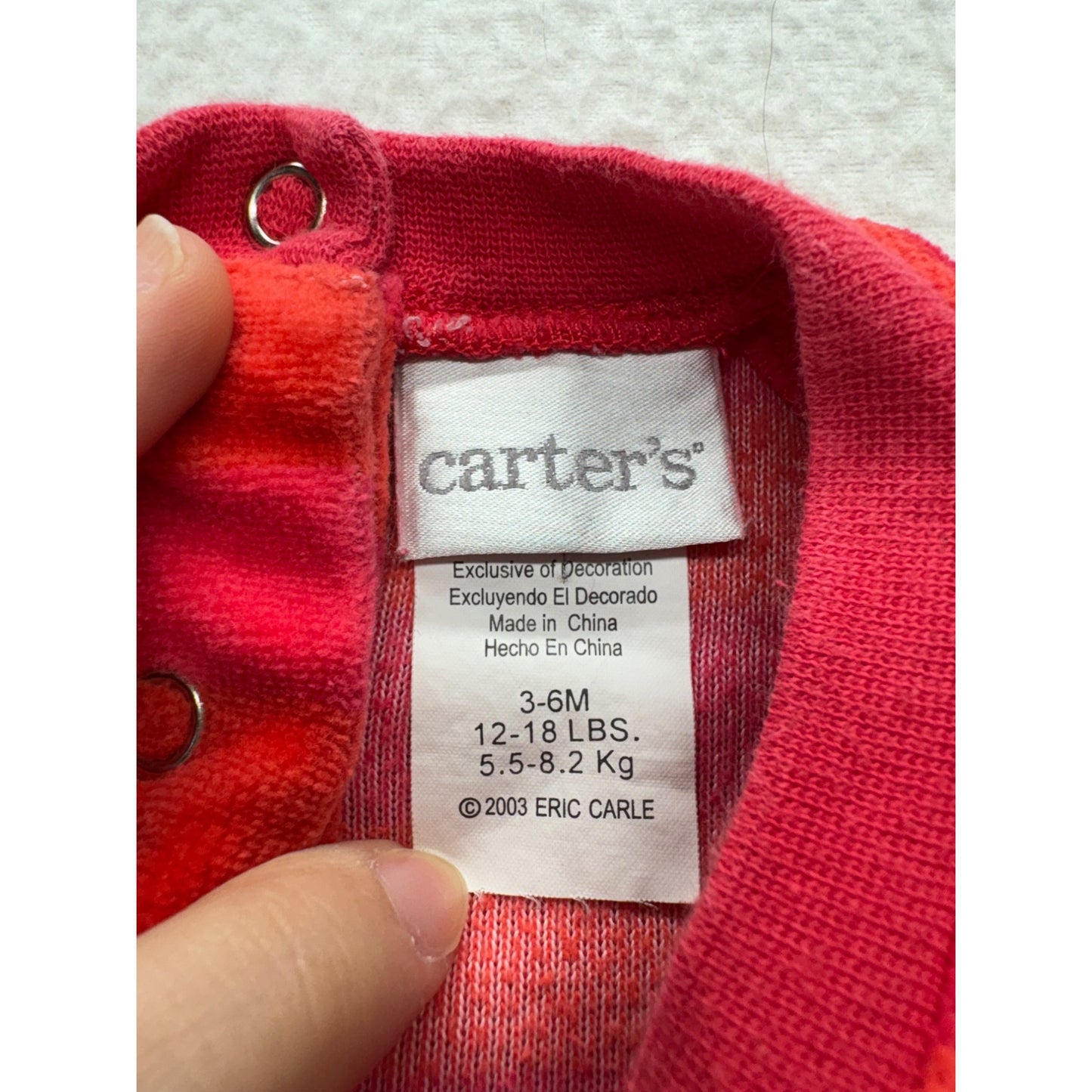 The Very Hungry Caterpillar Vintage Baby Romper #7452