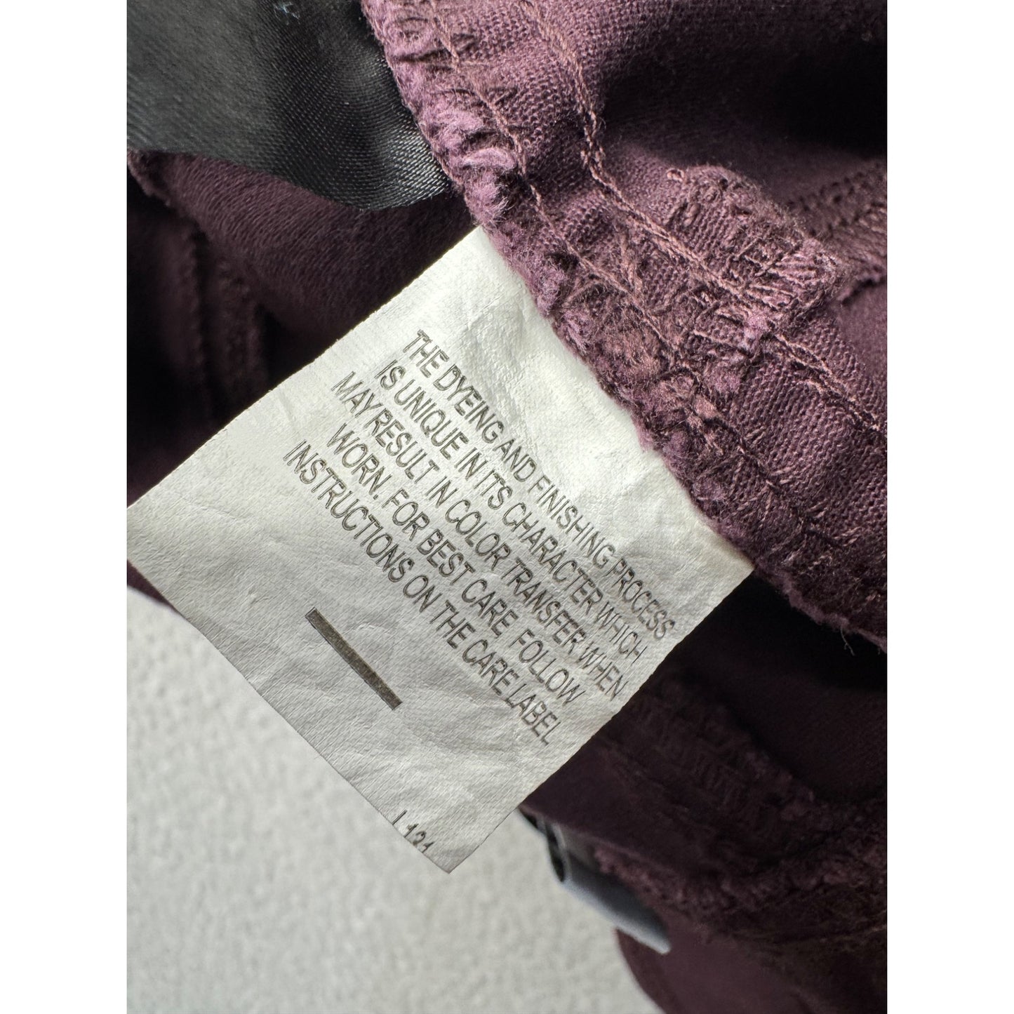 Nine West Heidi Pull-On Skinny Pants Purple Size 6 Stretch Casual Style #9270