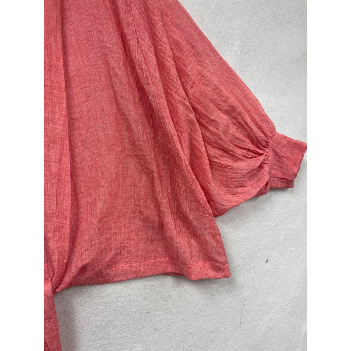 Lightweight Coral Kimono Cardigan Jupee S #158C