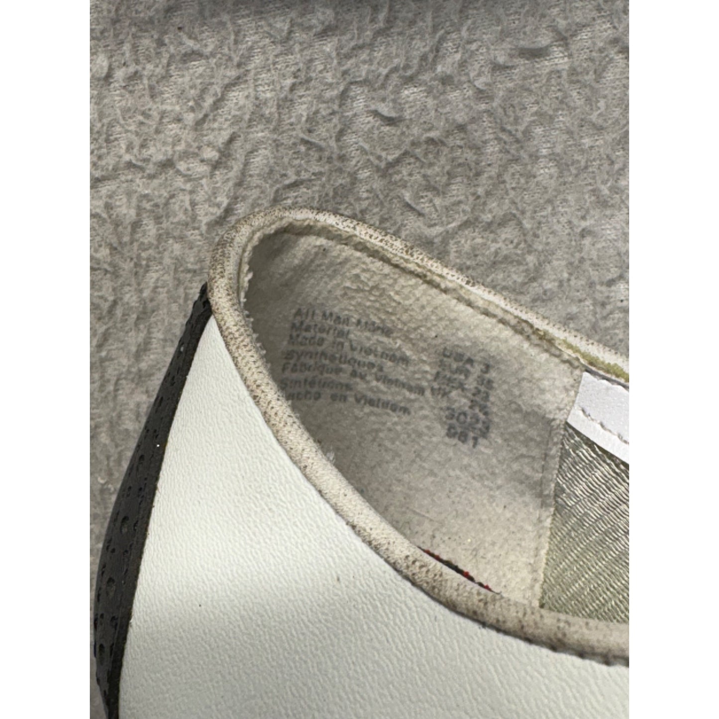 Smartfit Toddler Saddle Oxford Shoes Size 3 White & Black #357B