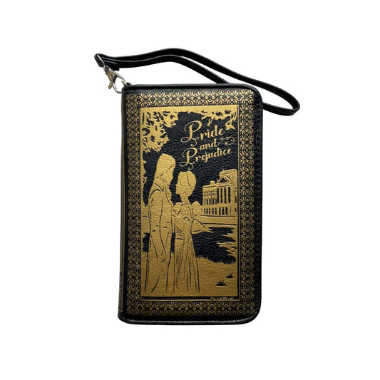 Pride & Prejudice Book-Themed Wallet Wrist Strap Ashley M. Artist Series #9711