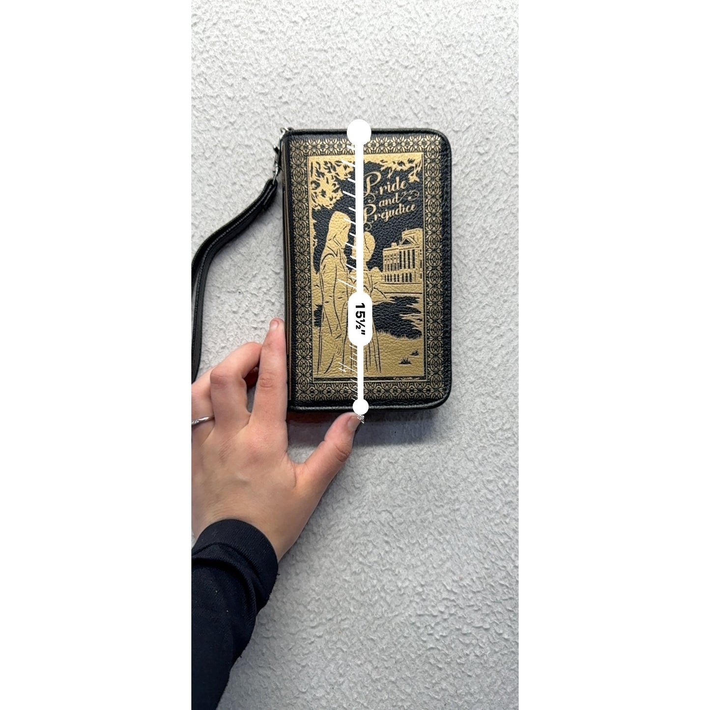 Pride & Prejudice Book-Themed Wallet Wrist Strap Ashley M. Artist Series #9711