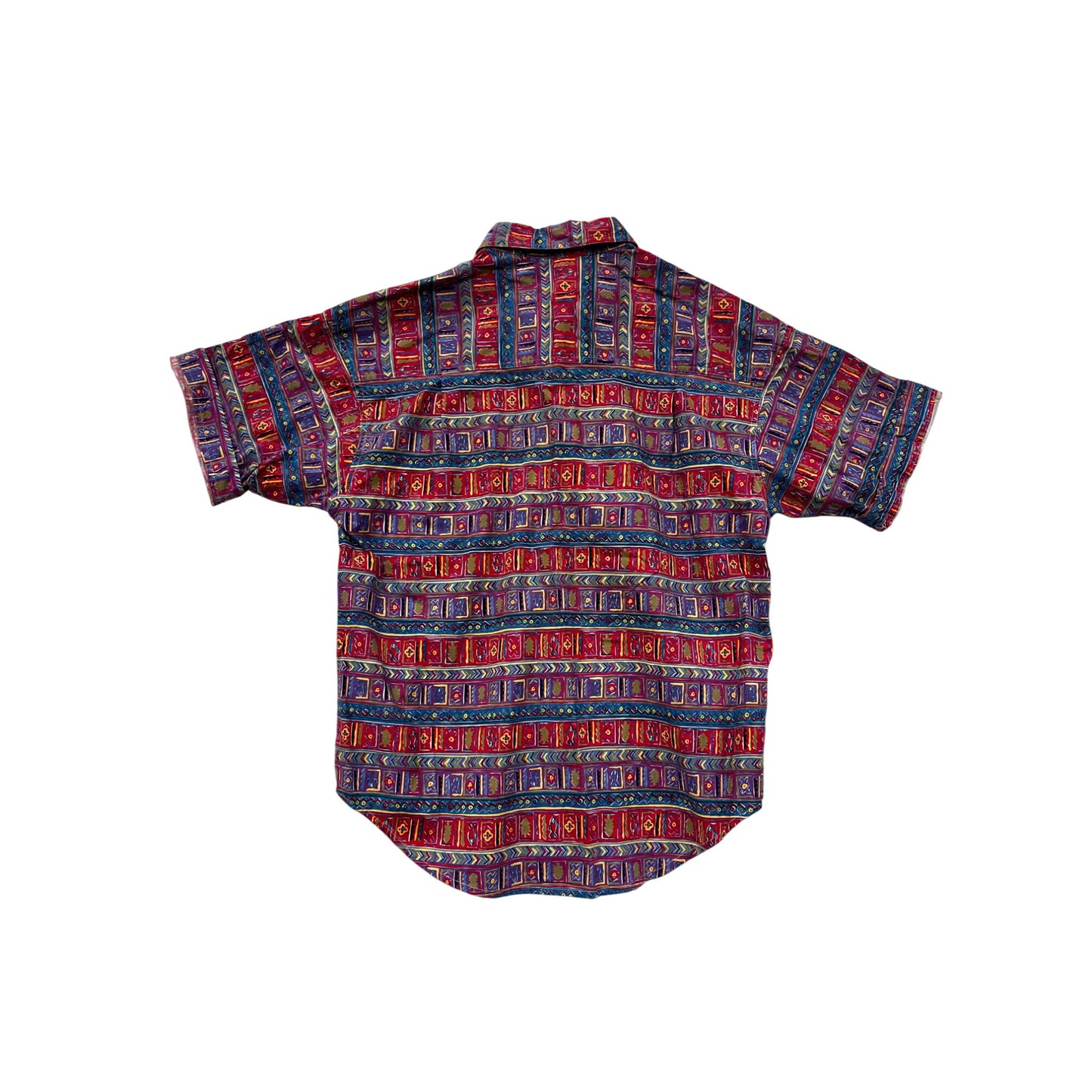 Vintage Columbia Small Short-Sleeve Button-Up Shirt #8854