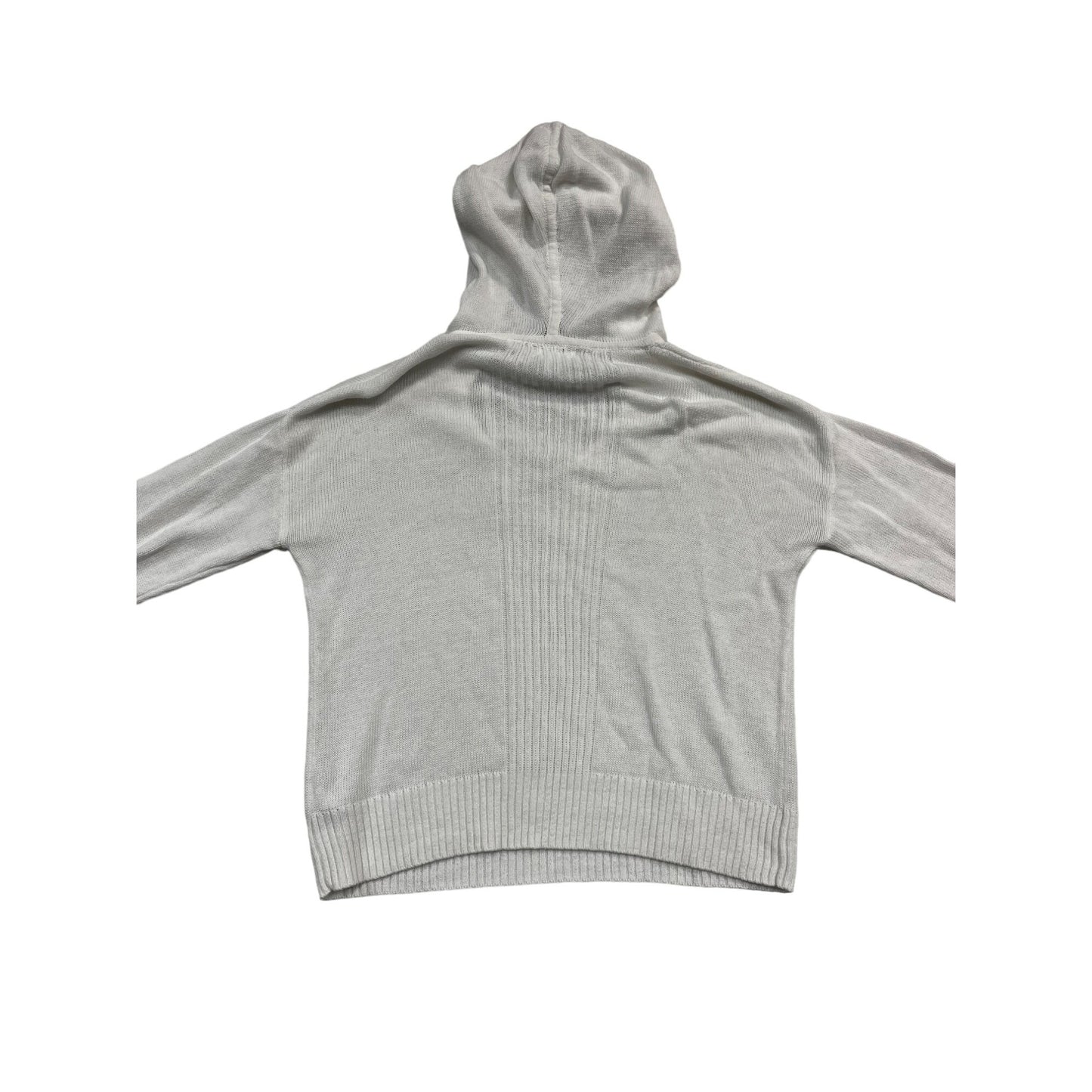 Women’s Sigrid Olsen Linen Oversized White Pullover #2656