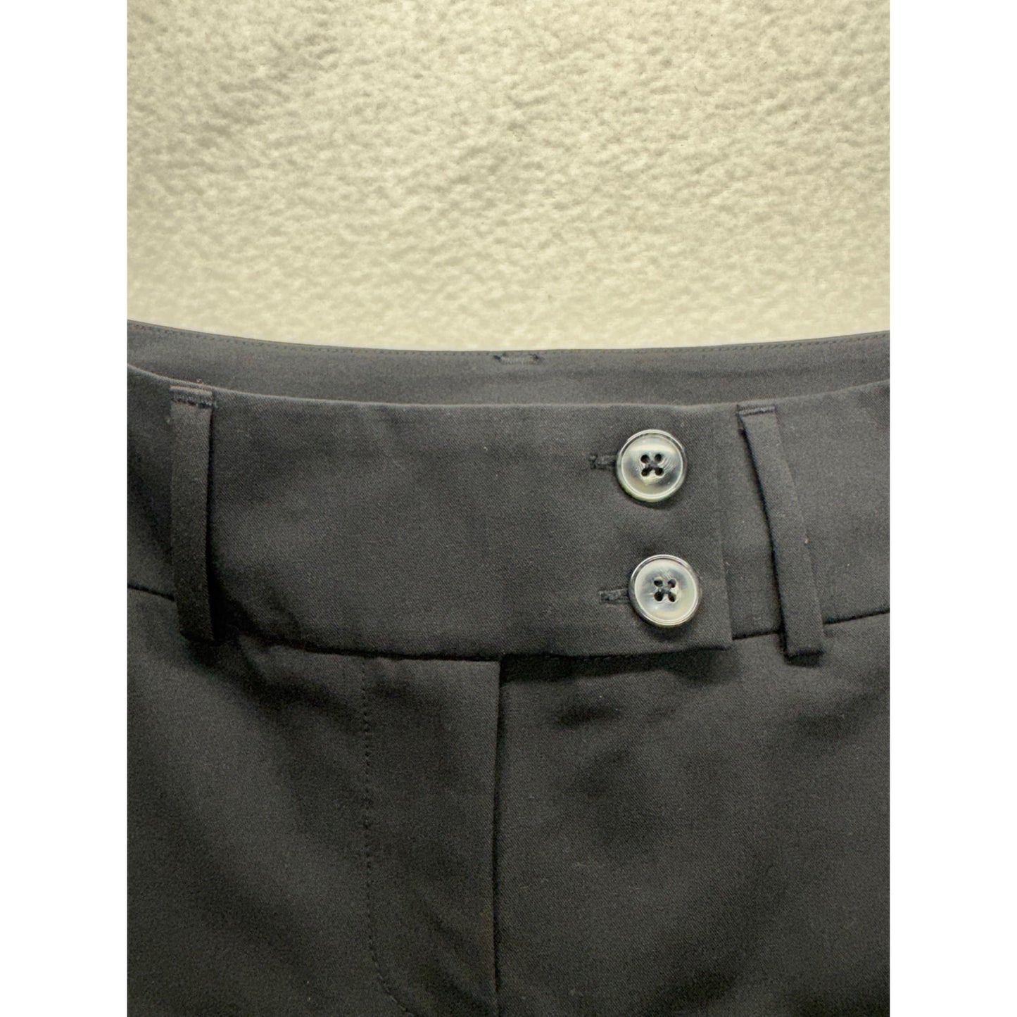 Apt 9 Black Wide Leg Dress Pants Size S Polyester Blend #9268