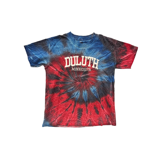 Duluth Minnesota Tie-Dye Youth T-Shirt Small #8894