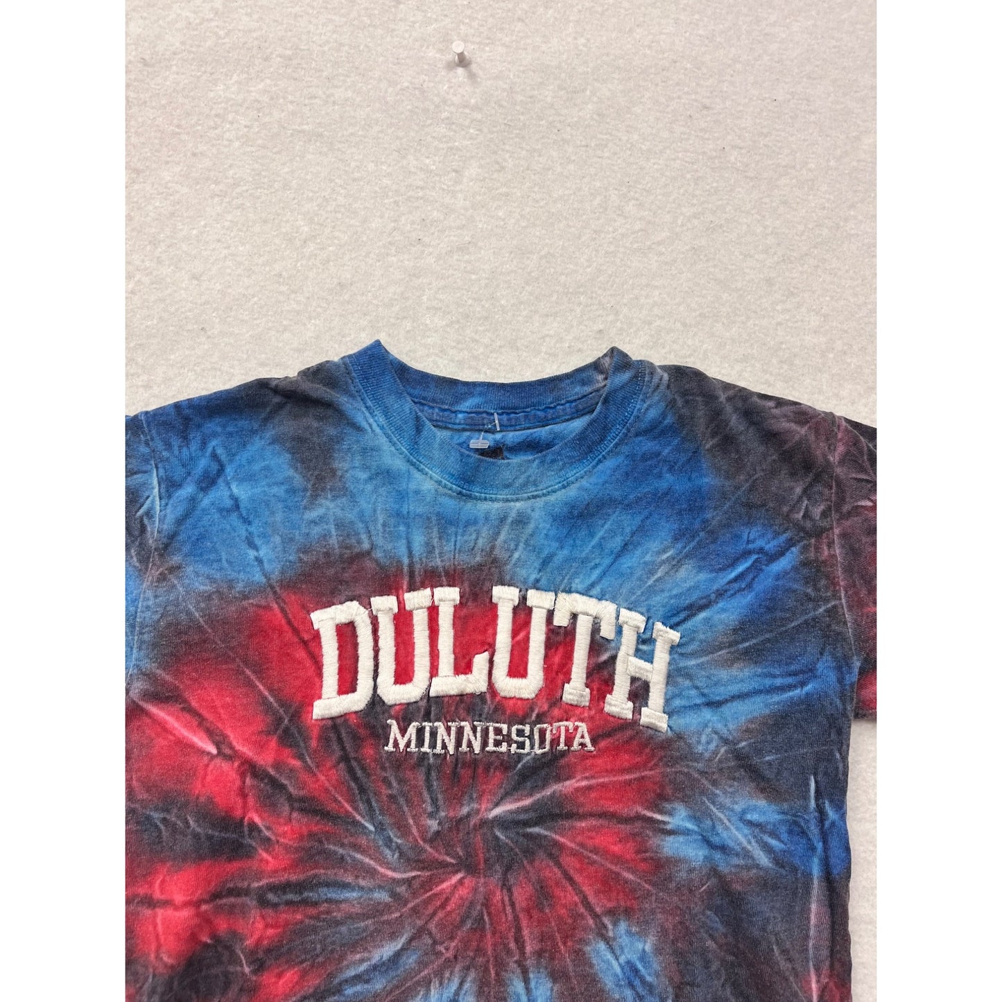 Duluth Minnesota Tie-Dye Youth T-Shirt Small #8894