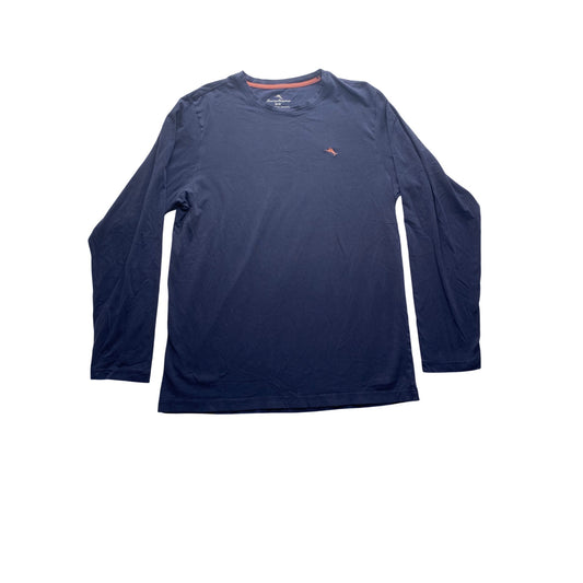 Tommy Bahama Mens Navy Long-Sleeve T-Shirt #7152