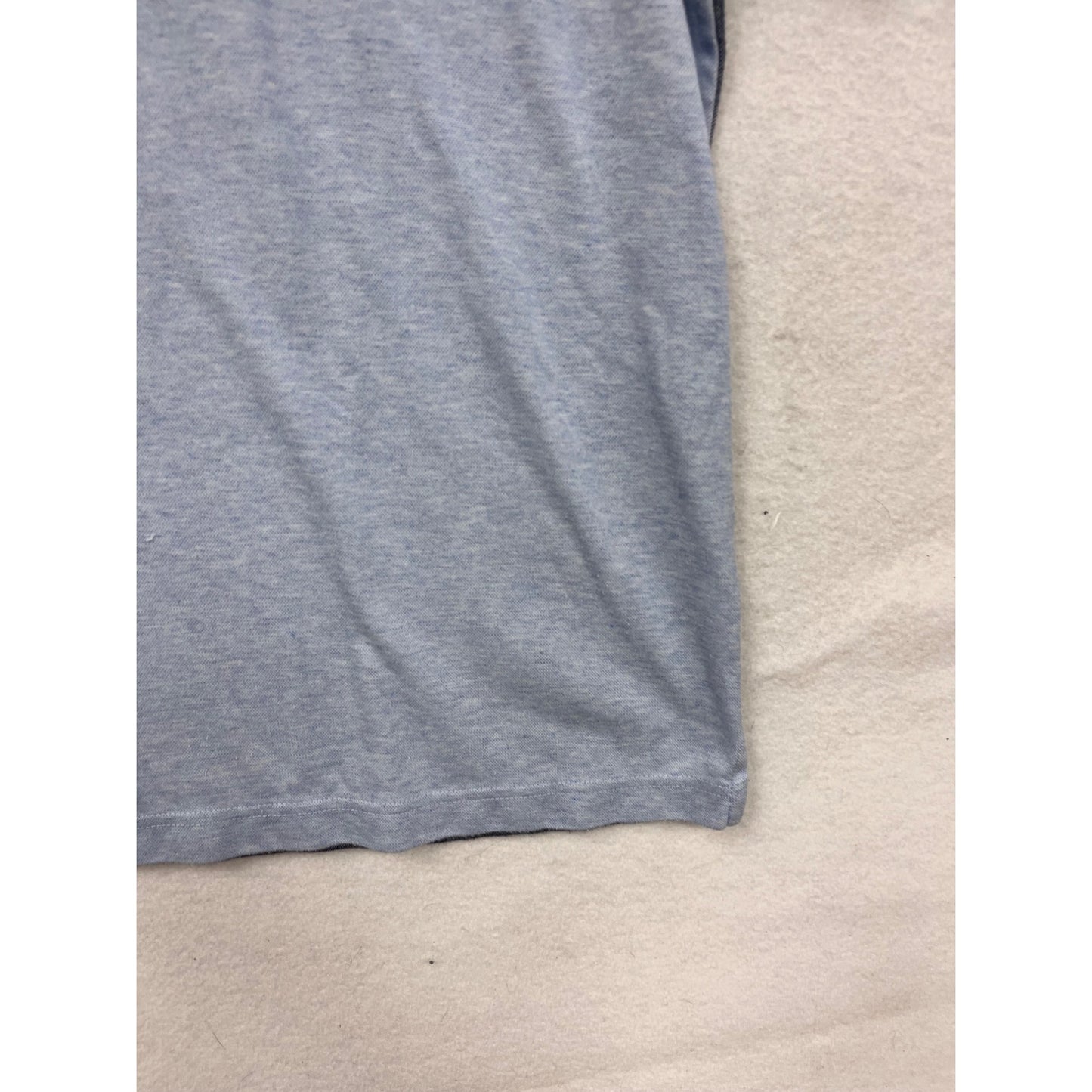 TASSO ELBA SUPIMA Colorblock Polo Shirt Size L #8694