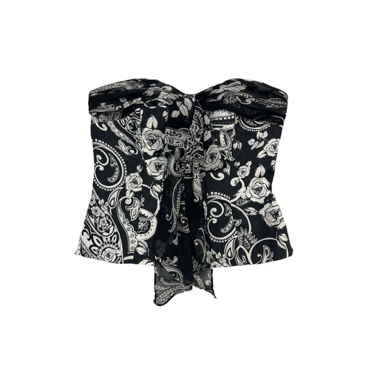 Women Stunning Silk Corset Top #2351