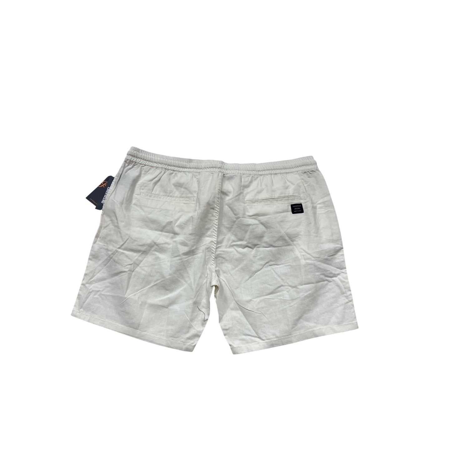 Johnny Bigg Linen Blend  Shorts Off White Size 50 #719A