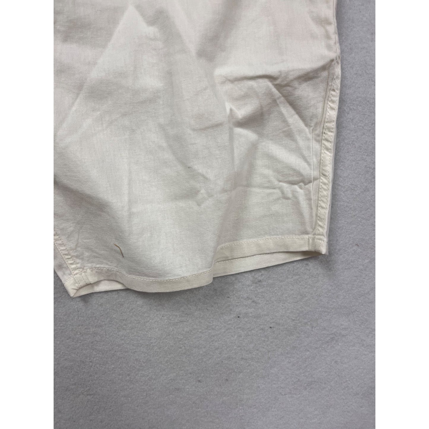 Johnny Bigg Linen Blend  Shorts Off White Size 50 #719A