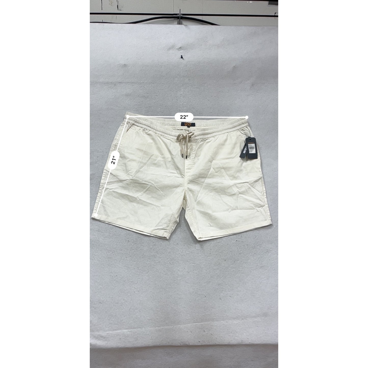 Johnny Bigg Linen Blend  Shorts Off White Size 50 #719A