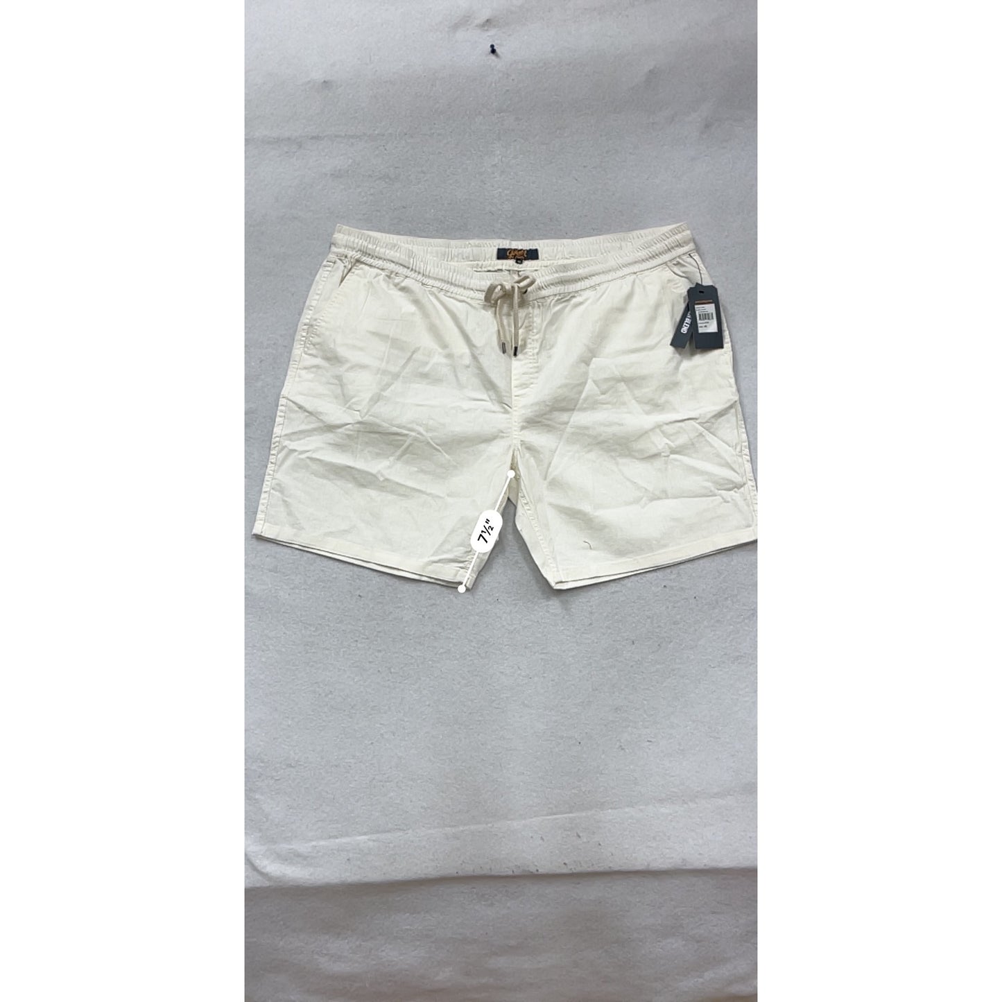 Johnny Bigg Linen Blend  Shorts Off White Size 50 #719A