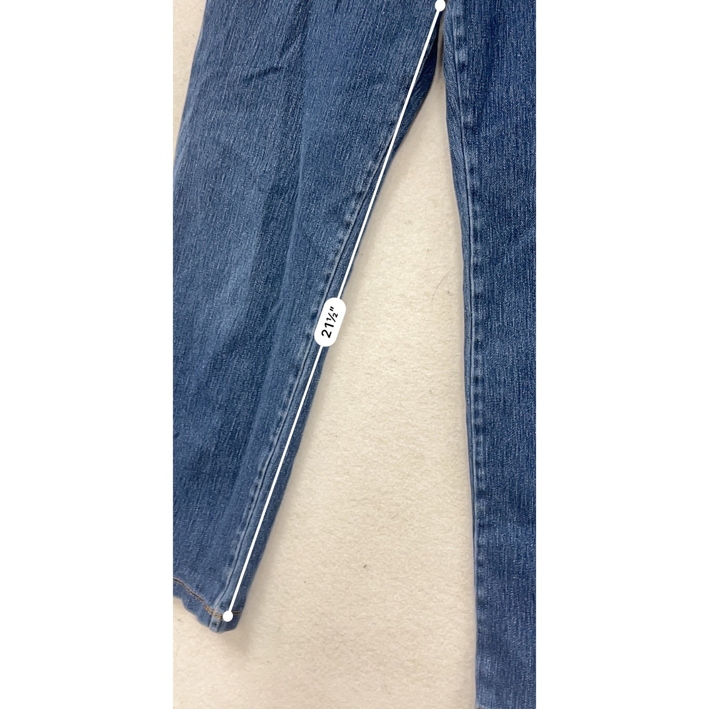 L.L.Bean Medium Blue Denim Pants #8439