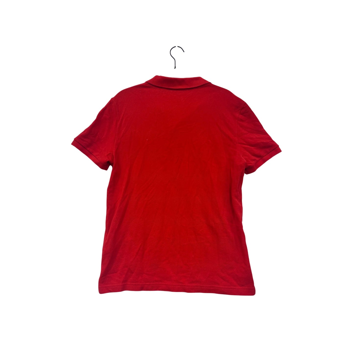 Lacoste Slim Fit Red Cotton Polo Shirt Size M #8621