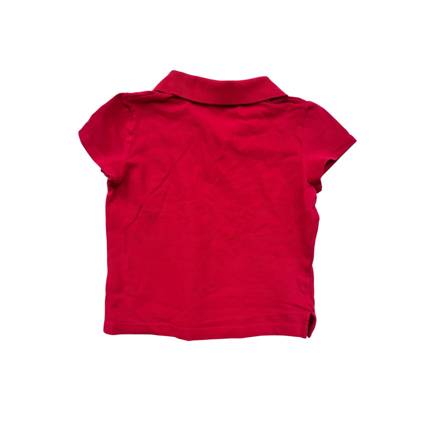 Roxy Y2K Medium Red Polo Shirt #8870