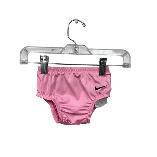 Nike Baby Girl 6M Dri-Fit Pink Swim Bottoms Elastic Waist #6756