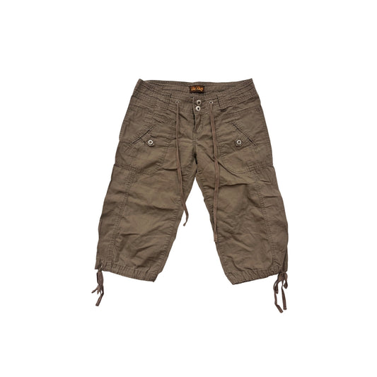 Be Bop Khaki Brown Capri Pants Size 3 #8620