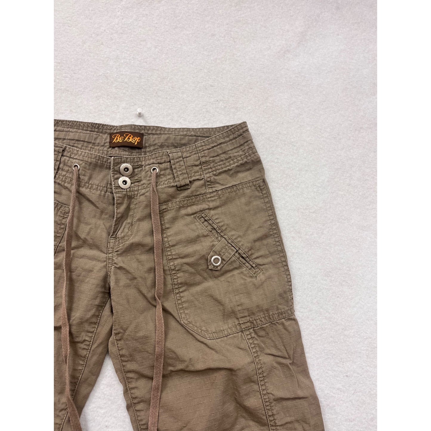 Be Bop Khaki Brown Capri Pants Size 3 #8620