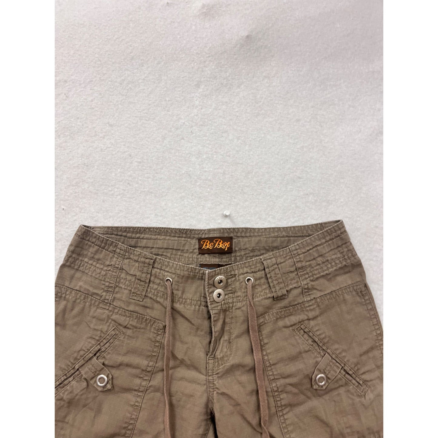 Be Bop Khaki Brown Capri Pants Size 3 #8620