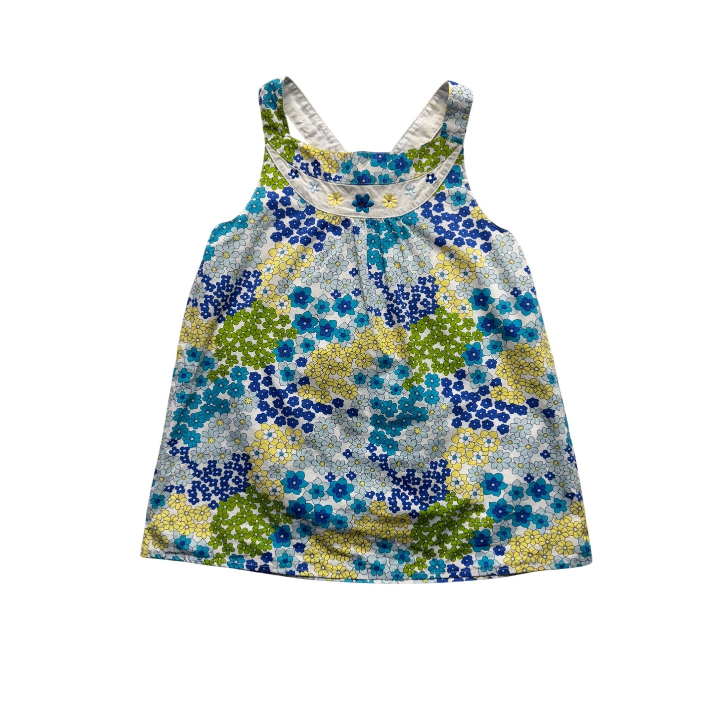 Gymboree Floral Print Sundress With Crossback Straps 257B