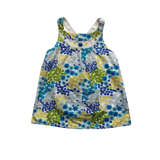 Gymboree Floral Print Sundress With Crossback Straps 257B
