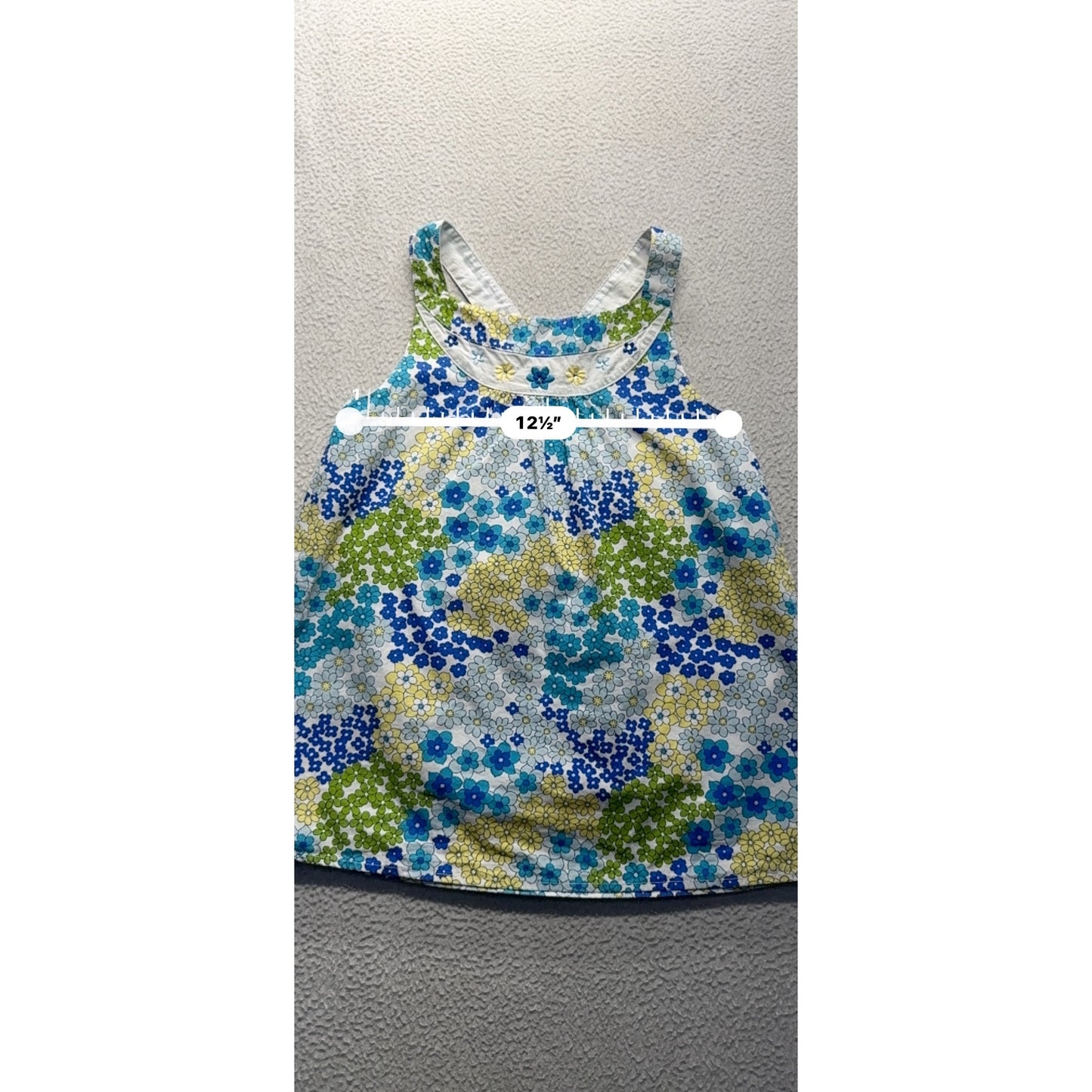Gymboree Floral Print Sundress With Crossback Straps 257B