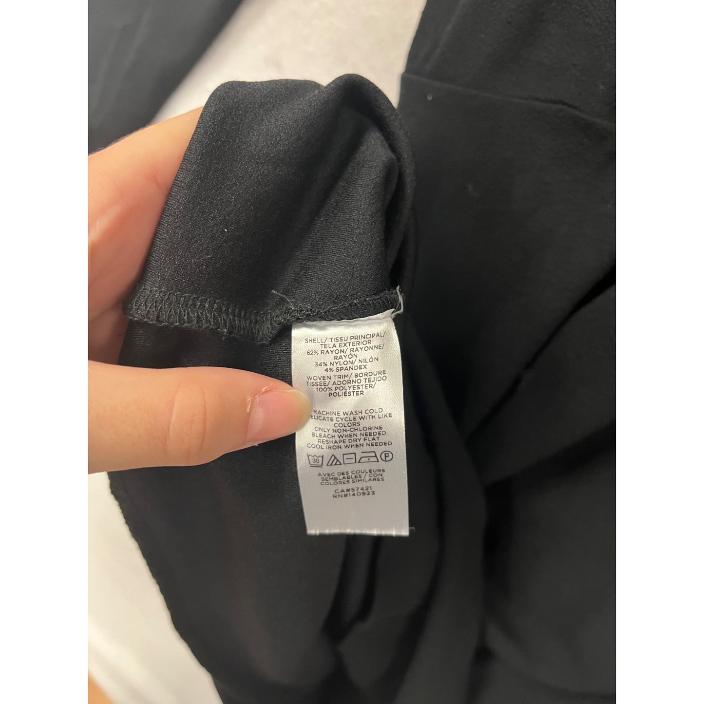 Loft Black Long Sleeve Dress Size 8 #661A