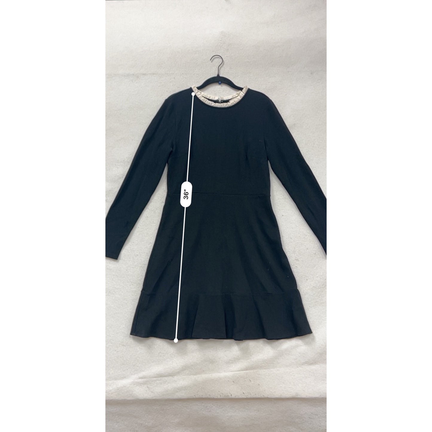 Loft Black Long Sleeve Dress Size 8 #661A