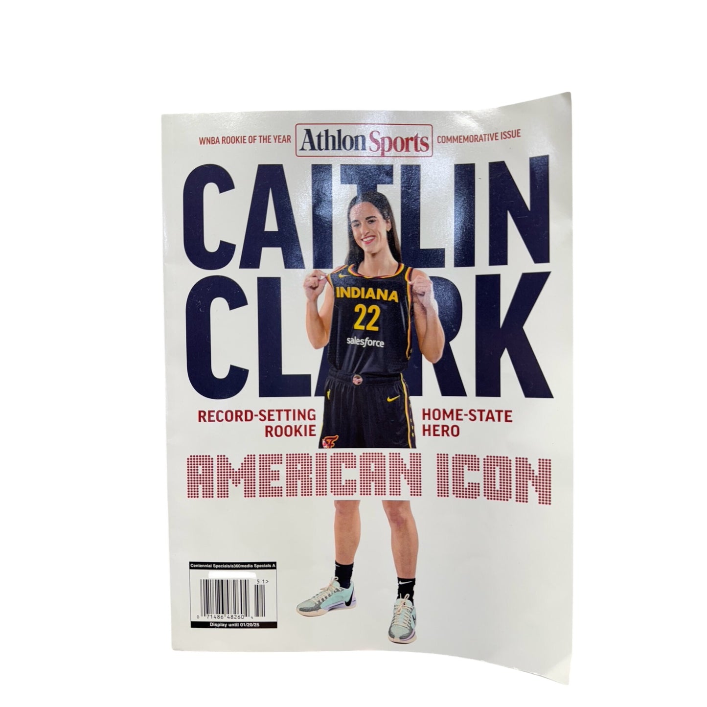 Caitlin Clark Athlon Sports Commemorative Magazine WNBA Rookie Of The Year #9375