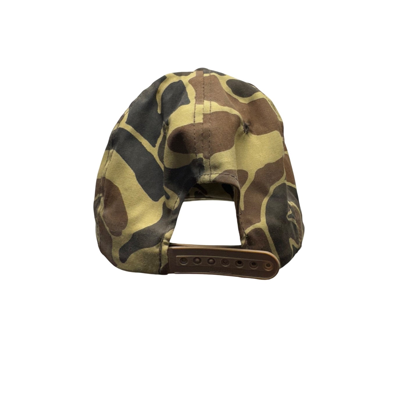 Vintage Camo Snapback Hat Equipment Rental Duluth MN YoungAn Hat Adjustable #9692