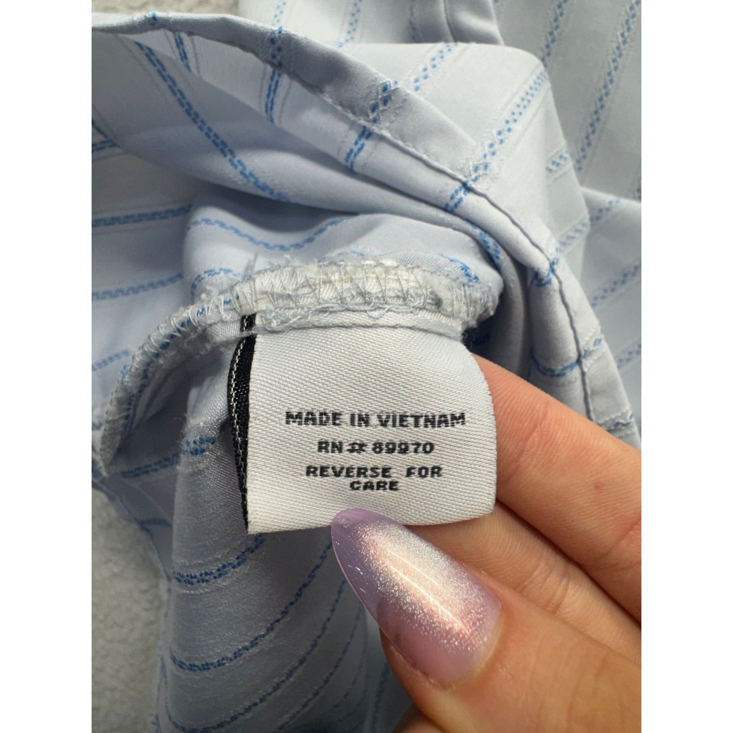 Eighty Eight Mens Short-Sleeve Striped Button-Up Shirt With Pocket #9536