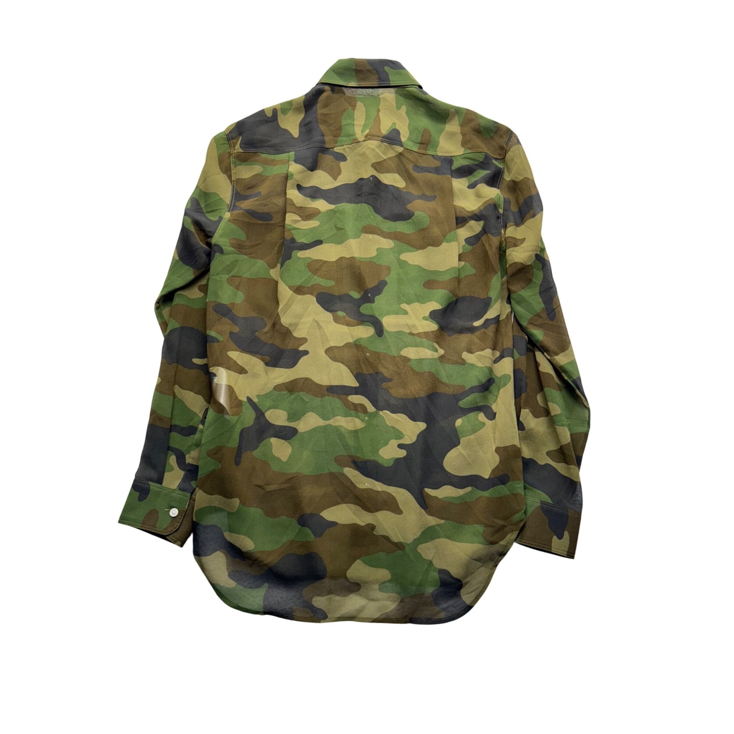 Banana Republic Camouflage Button-Up Shirt XS #9300