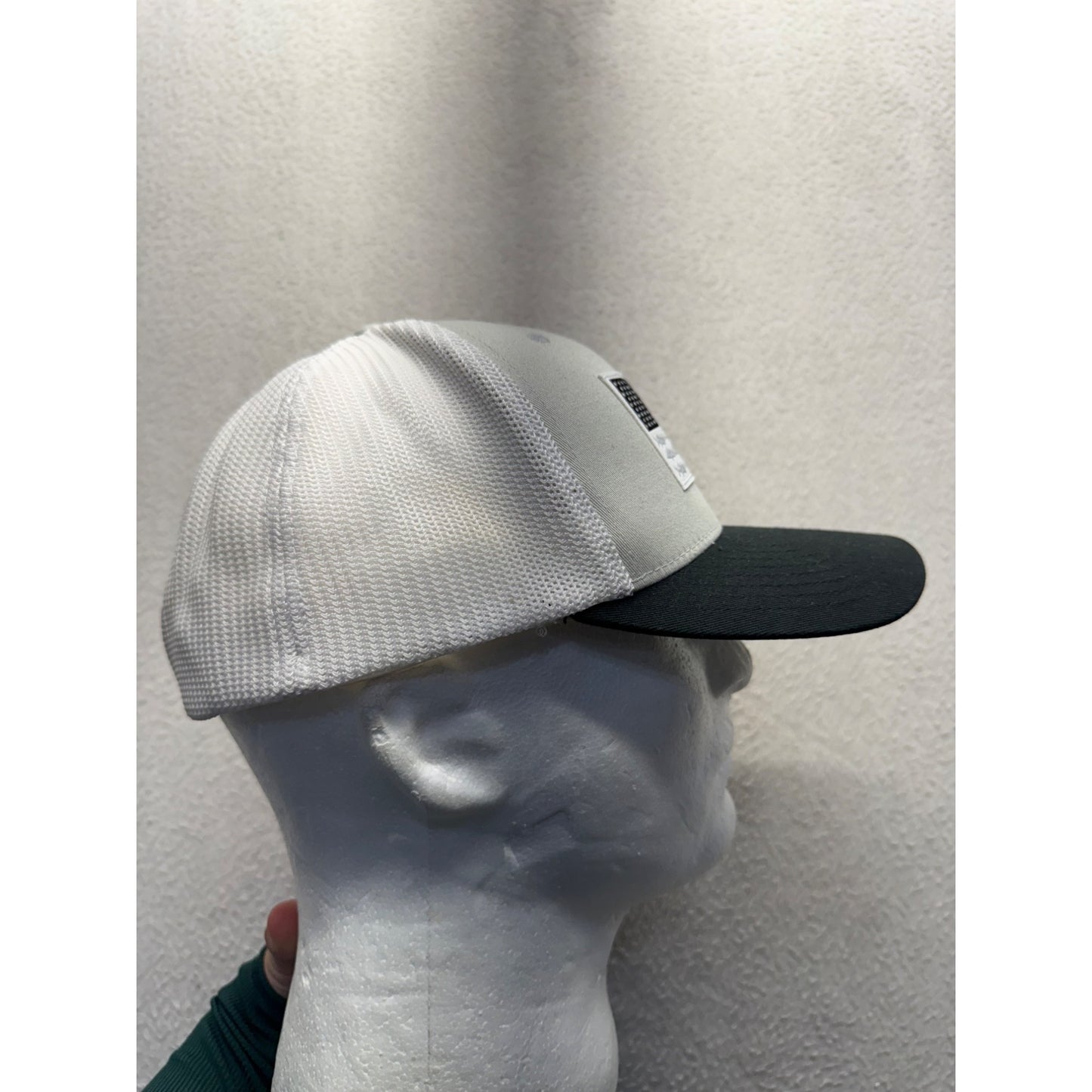 Columbia PFG Mesh Snapback Hat With American Flag & Fish Design #38B